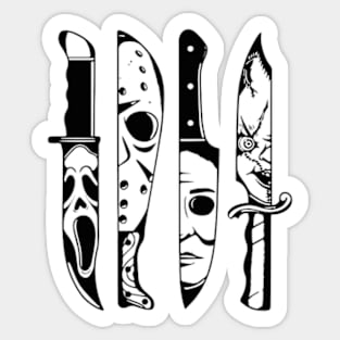 The Horror Knives Sticker